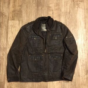 Men BKE leather jacket